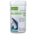 Omega-3 lososovo olje Plus – prehransko dopolnilo za zdravje srca, možganov in sklepov (90 kapsul)